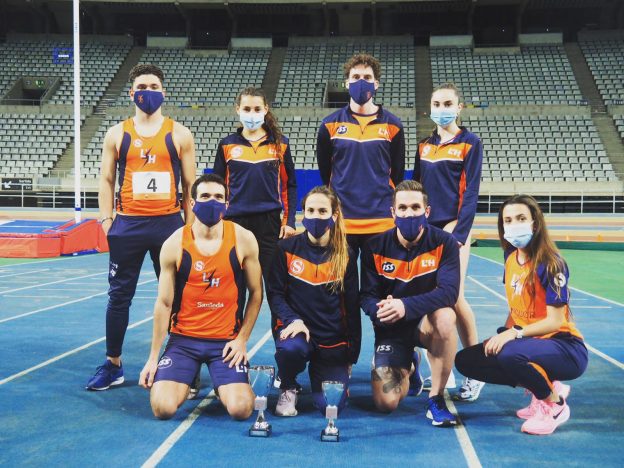 L’Hospitalet Atletisme puja al podi al Campionat de clubs de Catalunya