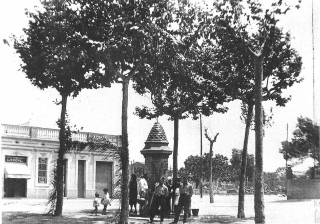 La font de la Plaça Espanyola