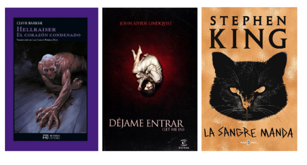 Series y películas de terror de actualidad basadas en libros