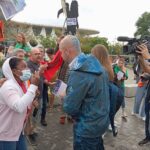 Els sindicats d’habitatge protesten contra la celebració de The District